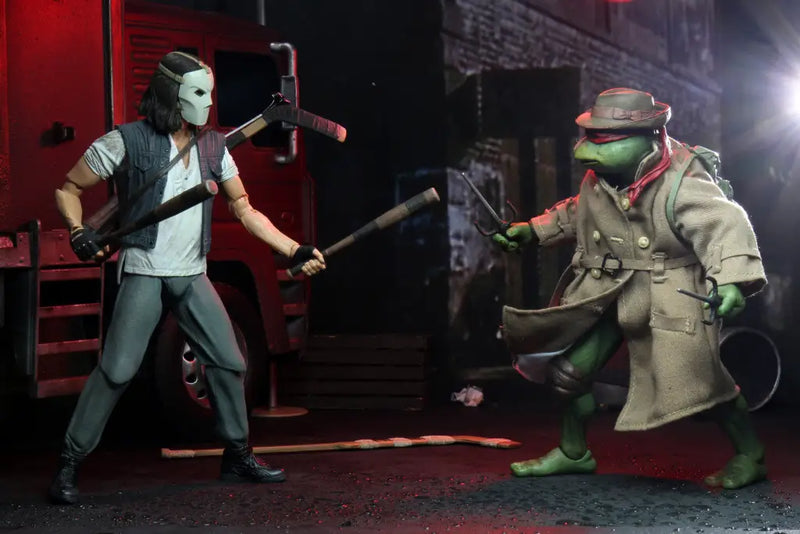 NECA: TMNT - Casey Jones & Raphael in Disguise 2 pack (Reoffer)
