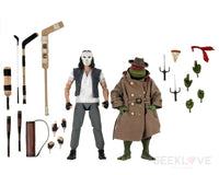 NECA: TMNT - Casey Jones & Raphael in Disguise 2 pack (Reoffer) - GeekLoveph