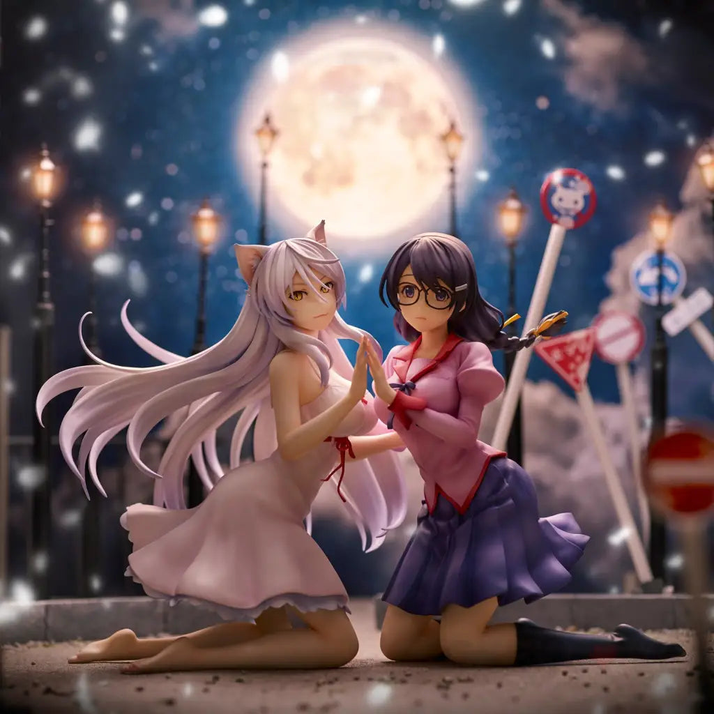 Nekomonogatari Tsubasa Hanekawa & Black Hanekawa Set - GeekLoveph