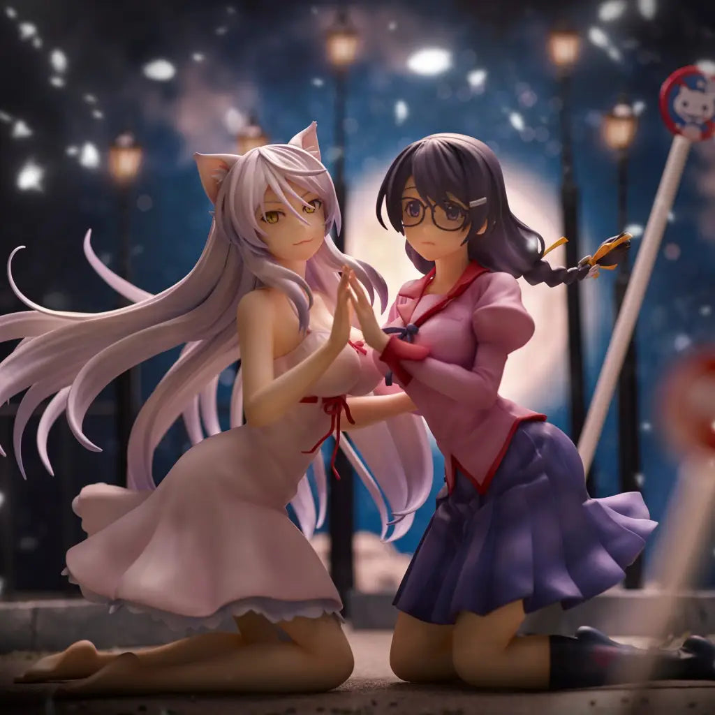 Nekomonogatari Tsubasa Hanekawa & Black Hanekawa Set - GeekLoveph