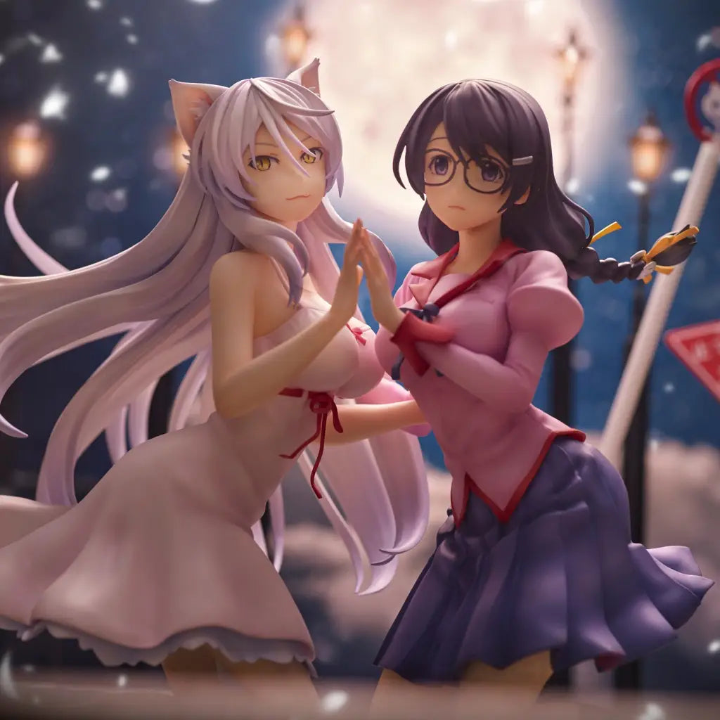 Nekomonogatari Tsubasa Hanekawa & Black Hanekawa Set - GeekLoveph