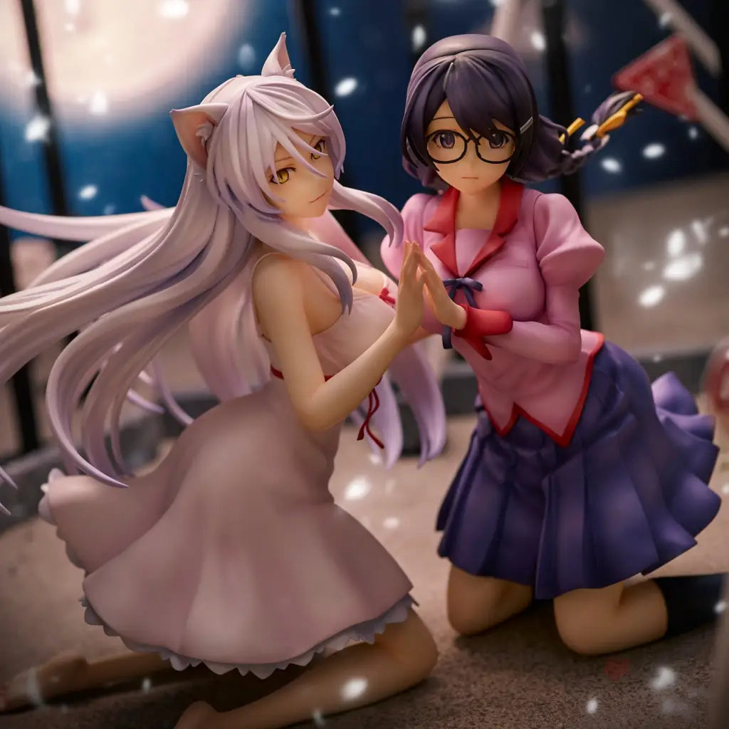 Nekomonogatari Tsubasa Hanekawa & Black Hanekawa Set - GeekLoveph