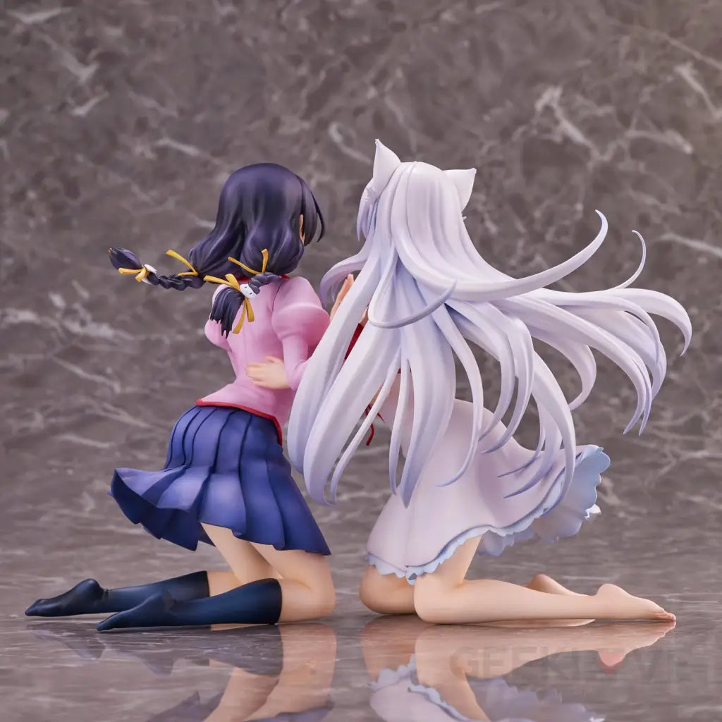 Nekomonogatari Tsubasa Hanekawa & Black Hanekawa Set - GeekLoveph