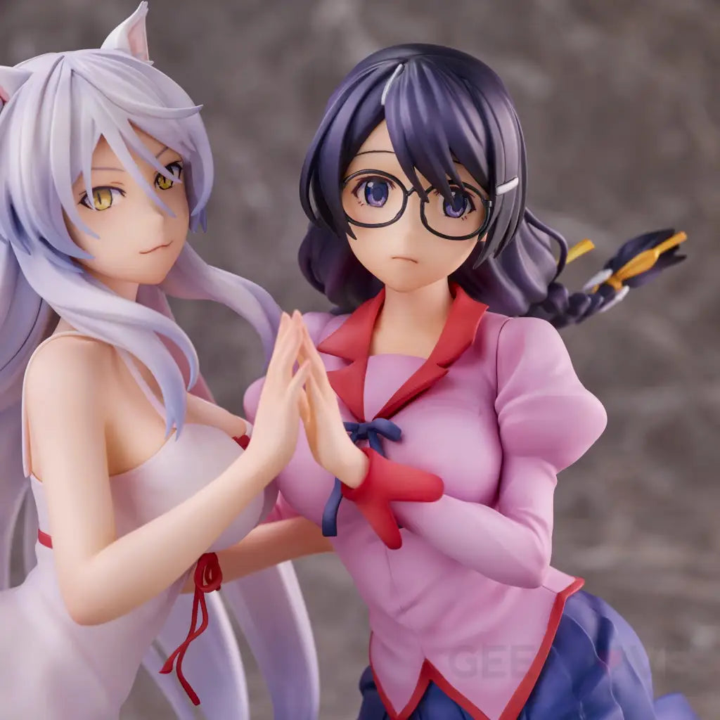 Nekomonogatari Tsubasa Hanekawa & Black Hanekawa Set - GeekLoveph