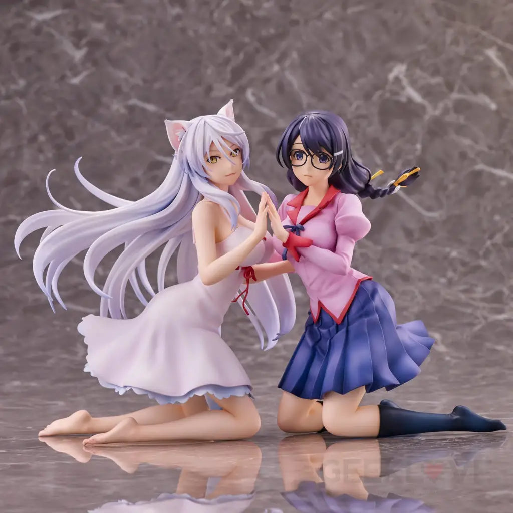 Nekomonogatari Tsubasa Hanekawa & Black Hanekawa Set - GeekLoveph