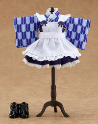 Nendoroid Doll Outfit Set (Japanese-Style Maid - Blue) - GeekLoveph