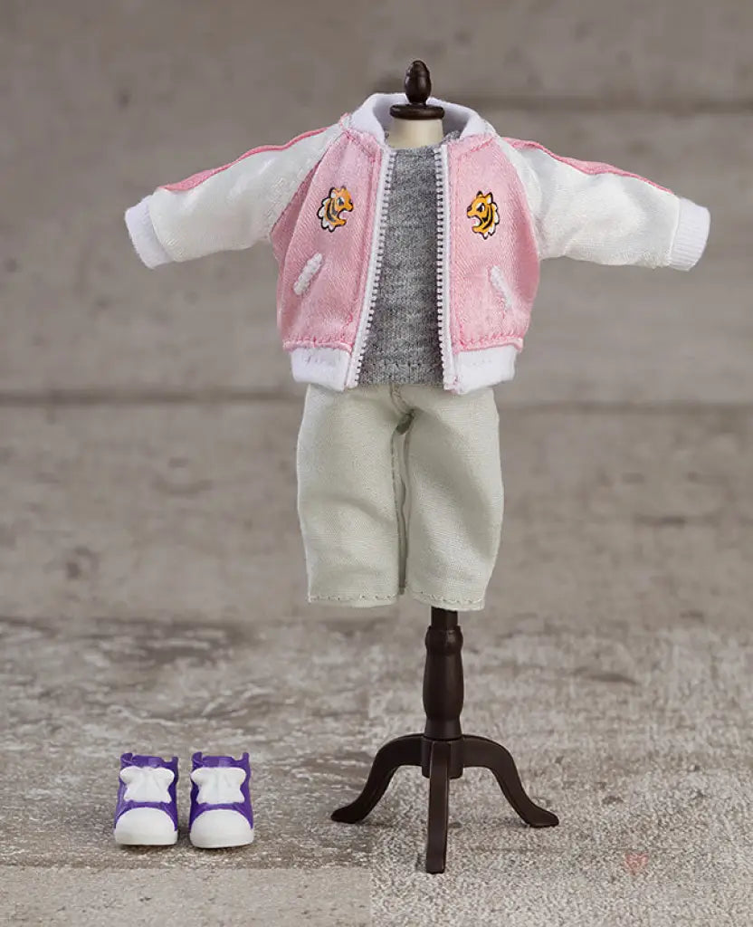 Nendoroid Doll: Outfit Set (Souvenir Jacket - Pink) Preorder
