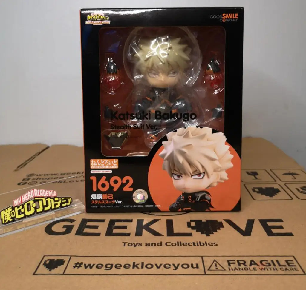 Nendoroid Katsuki Bakugo: Stealth Suit Ver. - GeekLoveph