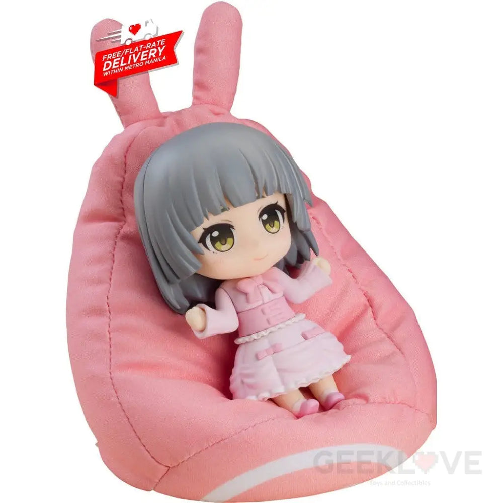 Nendoroid More Bean Bag Chair Rabbit (Pink) - GeekLoveph