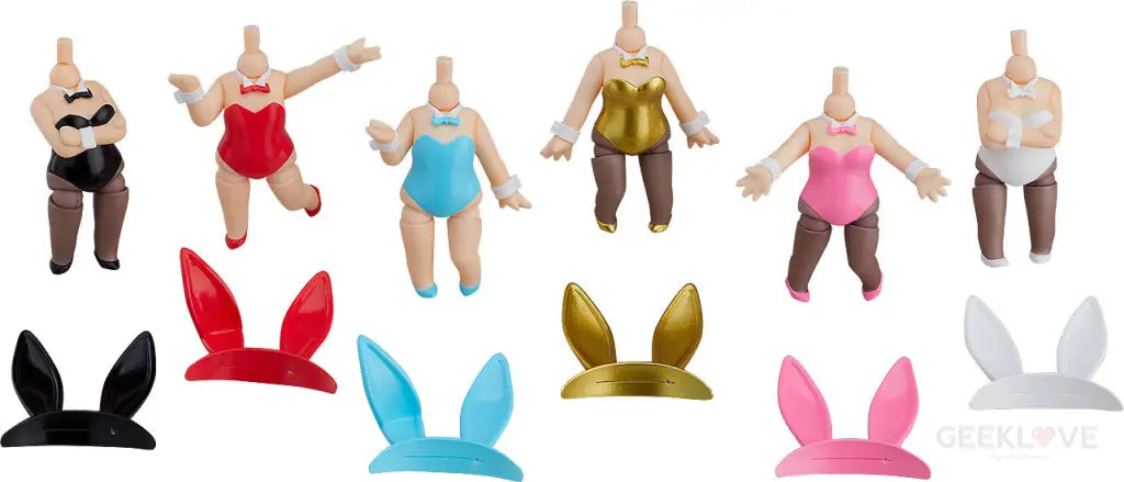 Nendoroid More Dress Up Bunny Set Of 6