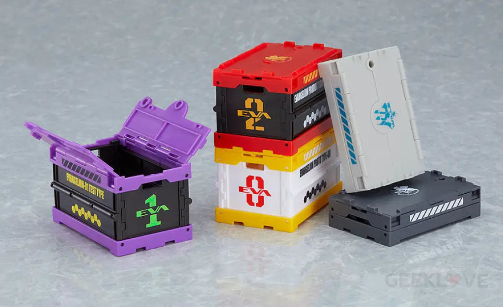 Nendoroid More Evangelion Design Container (NERV Ver.) (Box of 12) - GeekLoveph