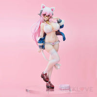 Nitroplus Super Sonico (White Cat Ver.) Figure (Reissue) - GeekLoveph