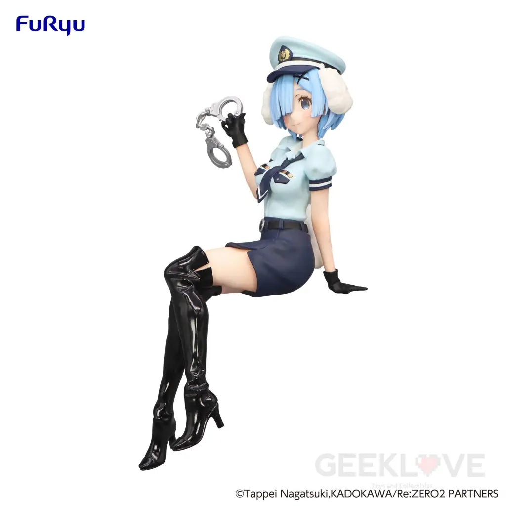 Noodle Stopper Figure -Rem Police Officer Cap With Dog Ears- Preorder