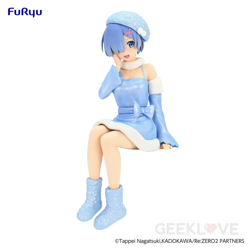 Noodle Stopper Figure Rem Snow Princess Pearl Color Ver. Prize