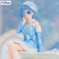 Noodle Stopper Figure Rem Snow Princess Pearl Color Ver. Prize