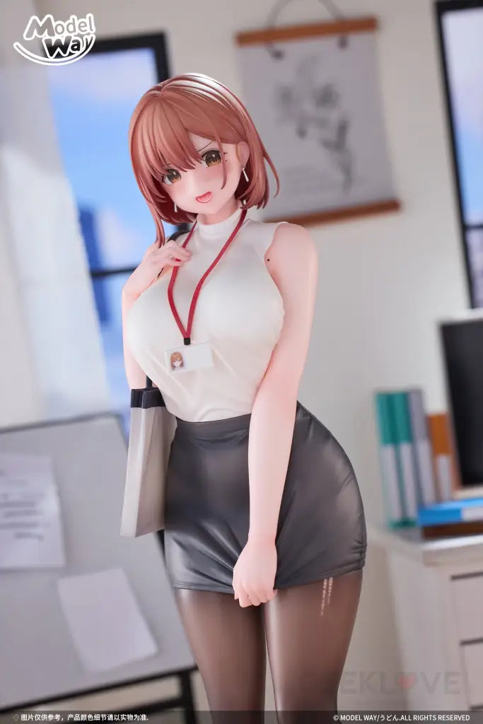 Ol-Chan Illustra On By Udon. Scale Figure