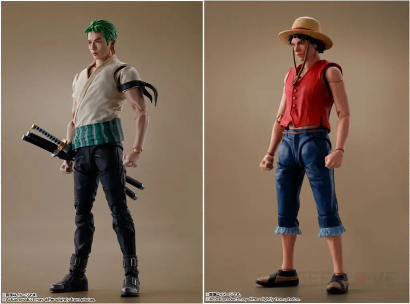 ONE PIECE: A Netflix Series S.H.Figuarts MONKEY D.LUFFY & RORONOA ZORO