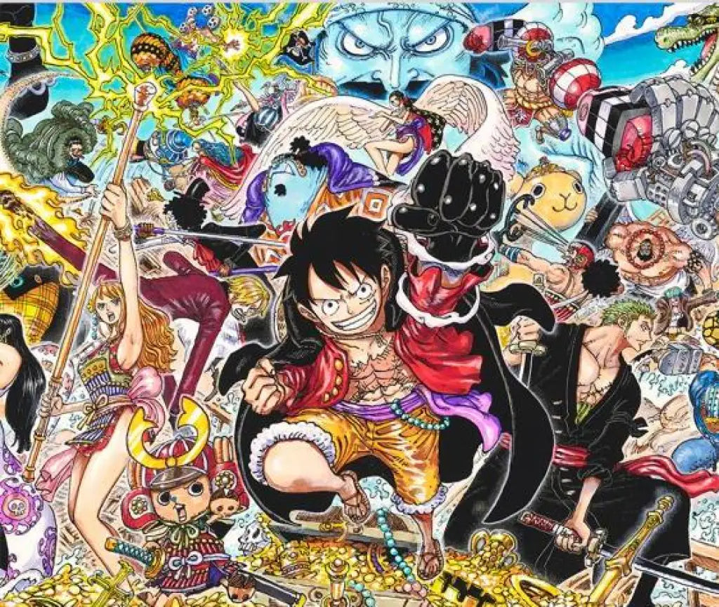 One Piece FiguartsZERO Monkey D. Luffy (WT100 - Daikaizoku Hyakkei) - GeekLoveph
