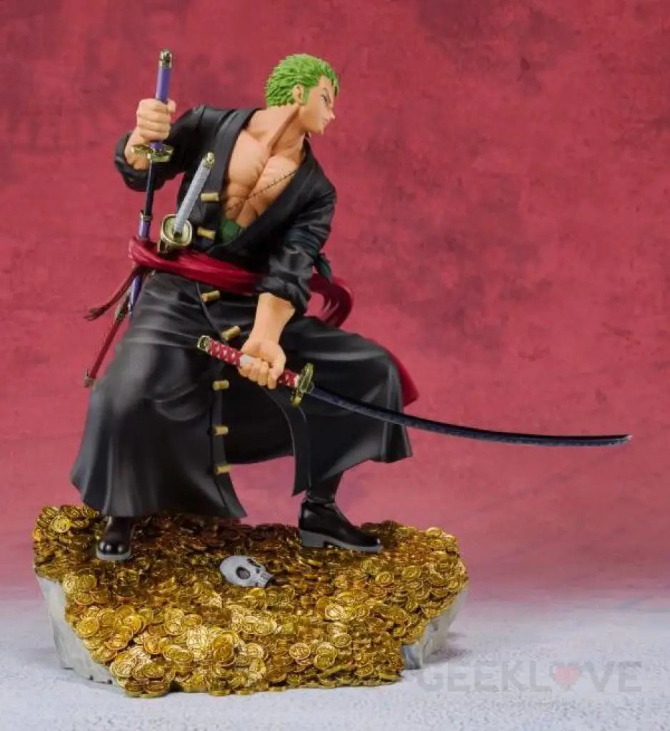 One Piece FiguartsZERO Roronoa Zoro (WT100 - Daikaizoku Hyakkei) - GeekLoveph