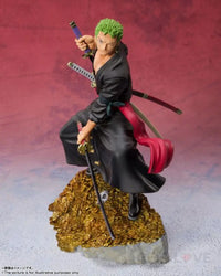 One Piece FiguartsZERO Roronoa Zoro (WT100 - Daikaizoku Hyakkei) - GeekLoveph