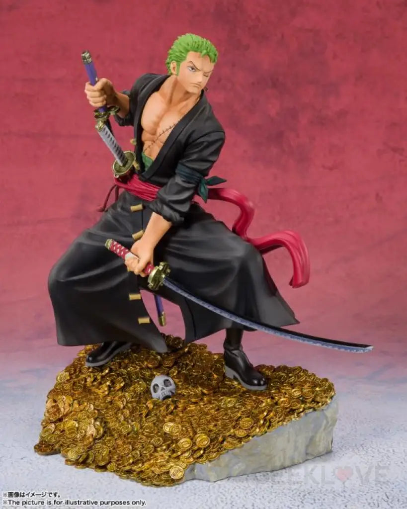 One Piece FiguartsZERO Roronoa Zoro (WT100 - Daikaizoku Hyakkei) - GeekLoveph