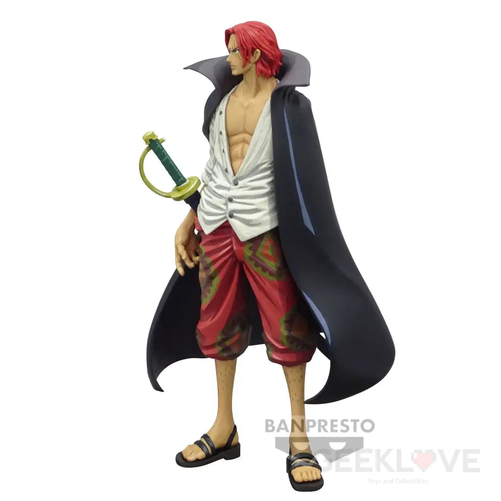 One Piece Film Red King Of Artist The Shanks Manga Dimensions Prize Figure