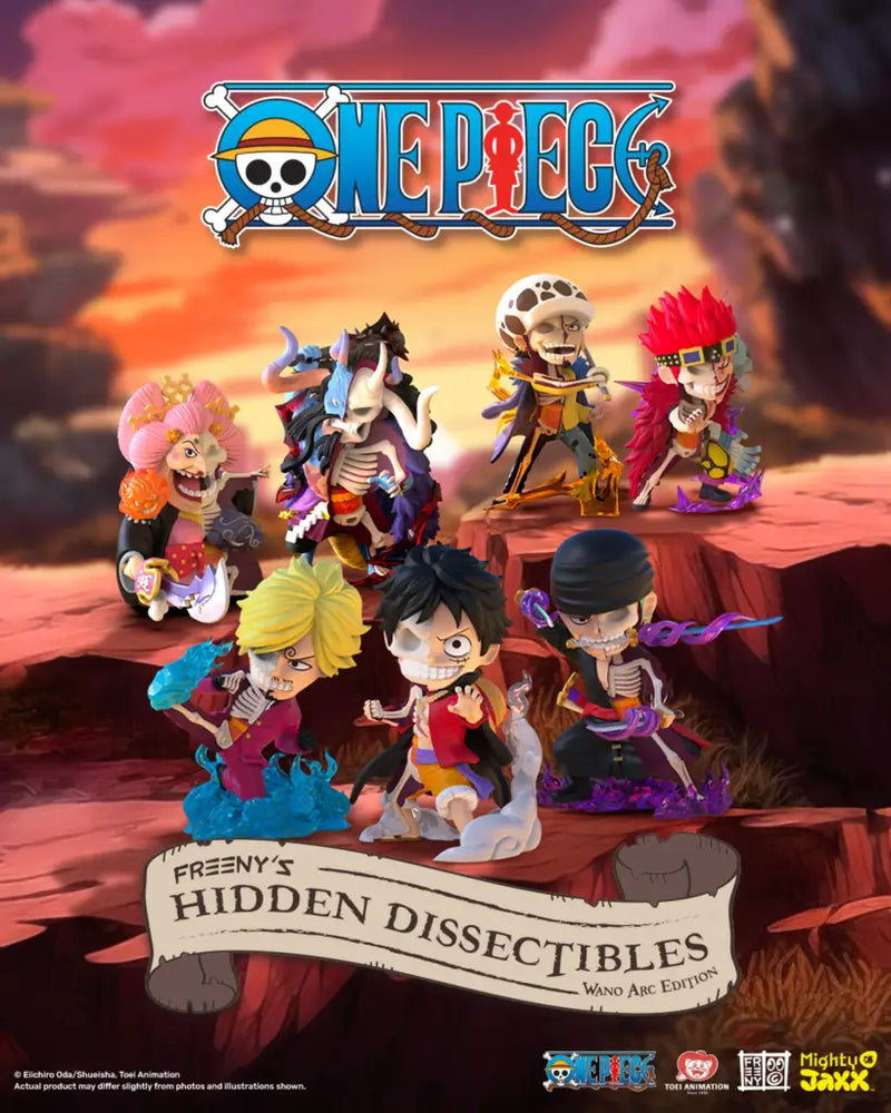 One Piece Freeny's Hidden Dissectibles: One Piece Wano Arc Edition  (Box of 6)