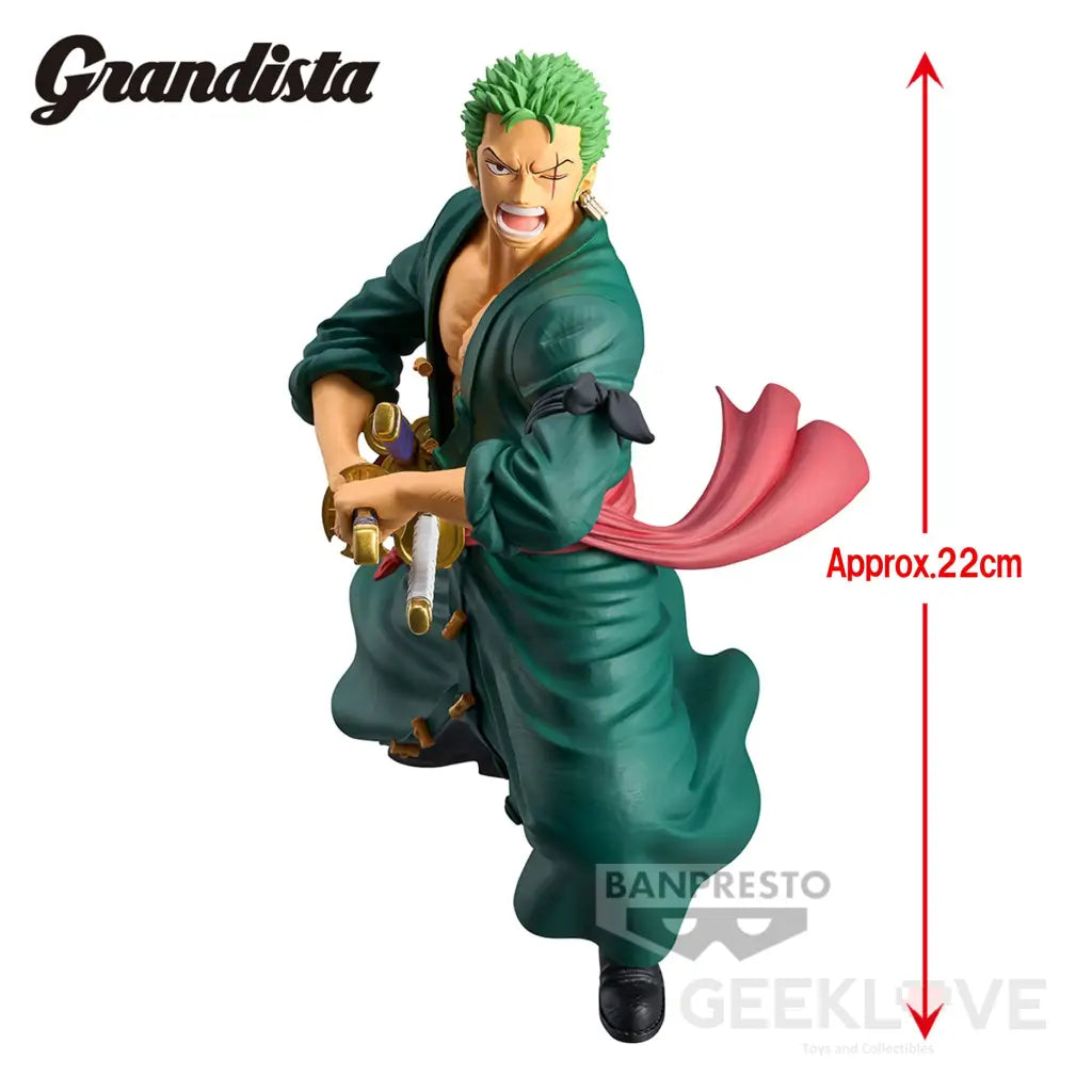 One Piece Grandista Roronoa Zoro Prize Figure