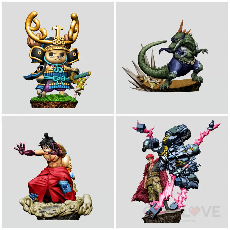 One Piece Logbox Re:Birth Wano Country Vol.2 Box of 4 Figures