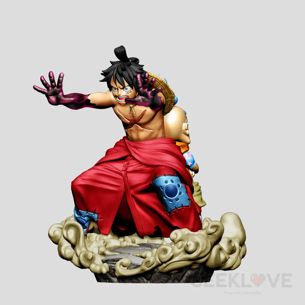 One Piece Logbox Re:birth Wano Country Vol.2 Box Of 4 Figures Preorder