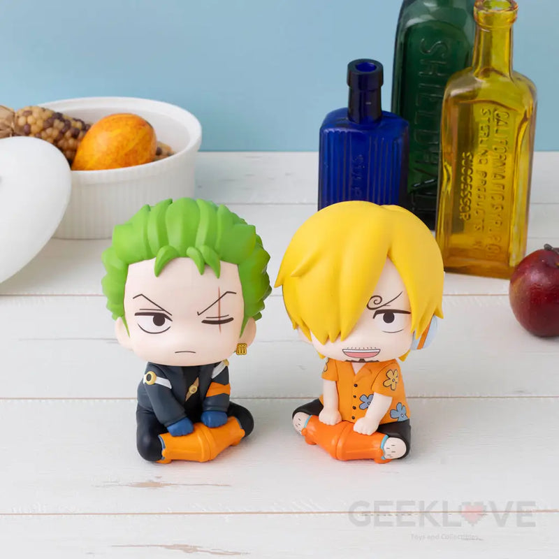 ONE PIECE Look Up Roronoa Zoro & Sanji Ver. Future Island Egghead (with gift)