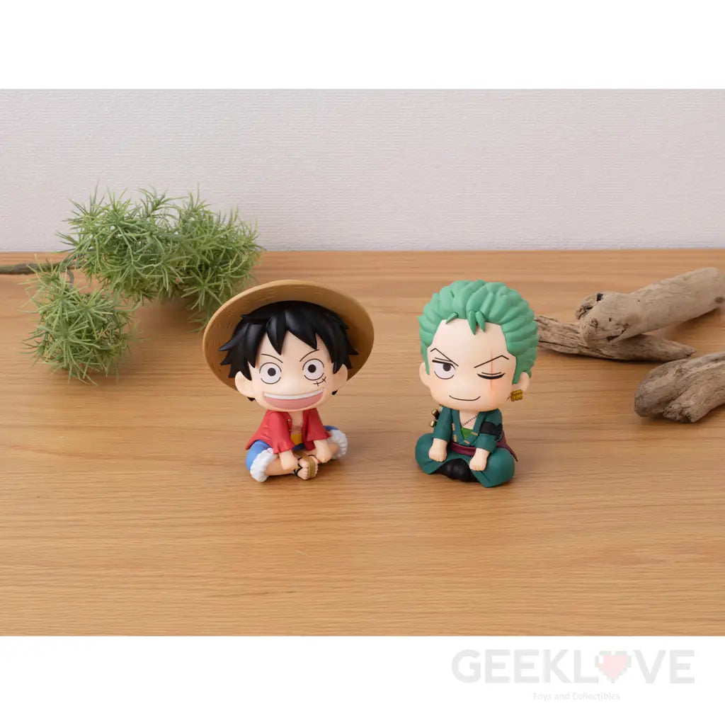 One Piece Look Up Series Luffy & Zoro Figure Set With Gift - GeekLoveph