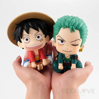 One Piece Look Up Series Luffy & Zoro Figure Set With Gift - GeekLoveph