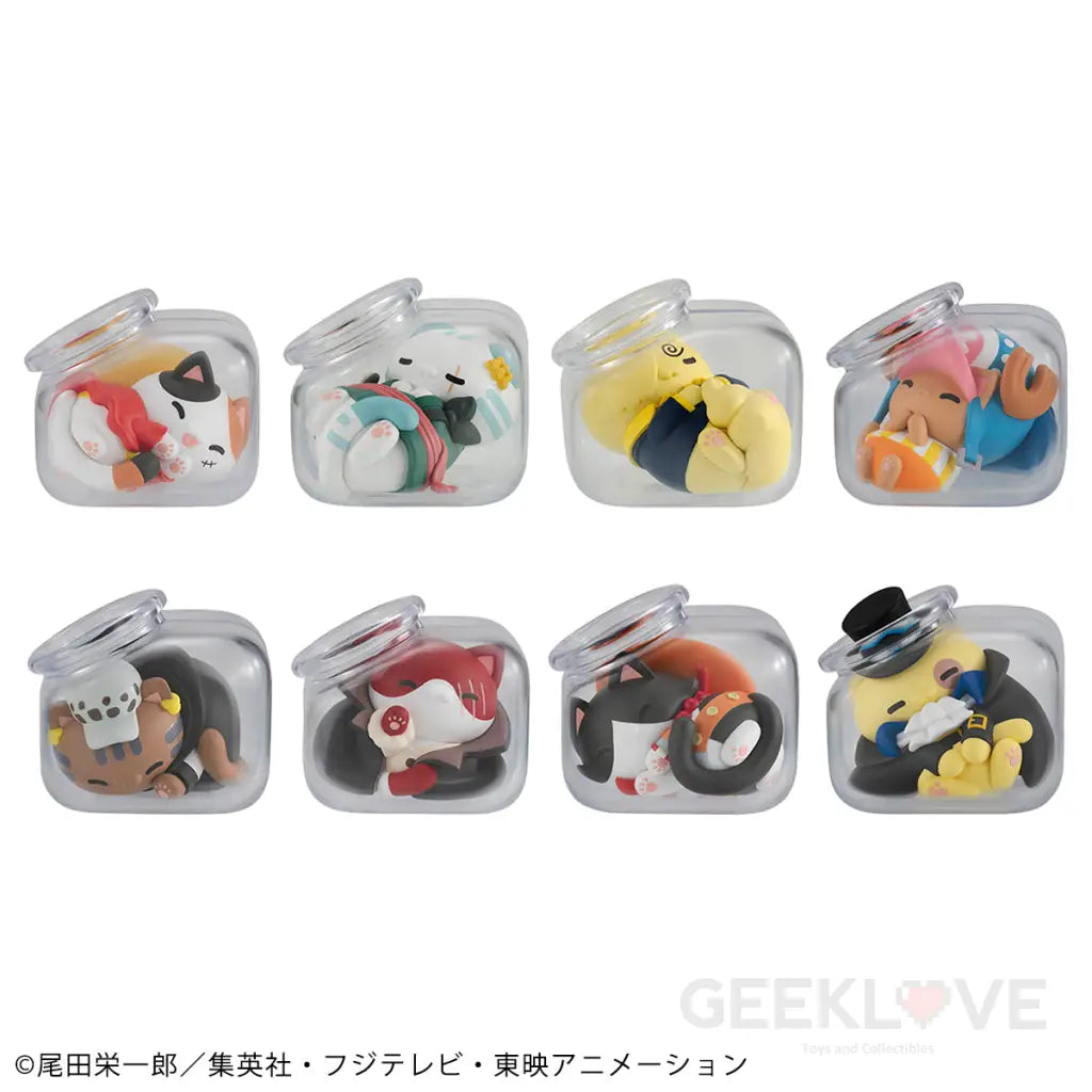 One Piece Mega Cat Project Good Night Nyanpiecenyan (Box Of 8) Mega Cat Project