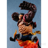 One Piece Monkey D. Luffy (Gear 4 Kong Gun) Crimson Color Figure - GeekLoveph
