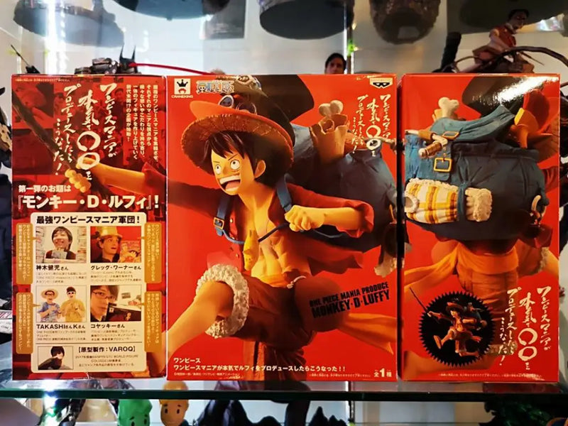 One Piece Monkey D. Luffy Prize Figure (3 Hats)