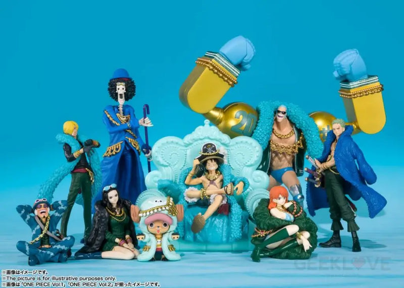 One Piece Tamashii Box Vol. 1 & 2 Set of 9 Figures