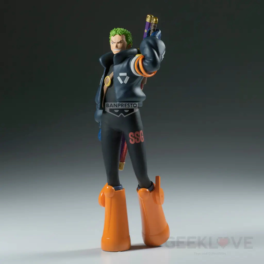 One Piece The Shukko-Roronoa Zoro-Ver.egghead Prize Figure