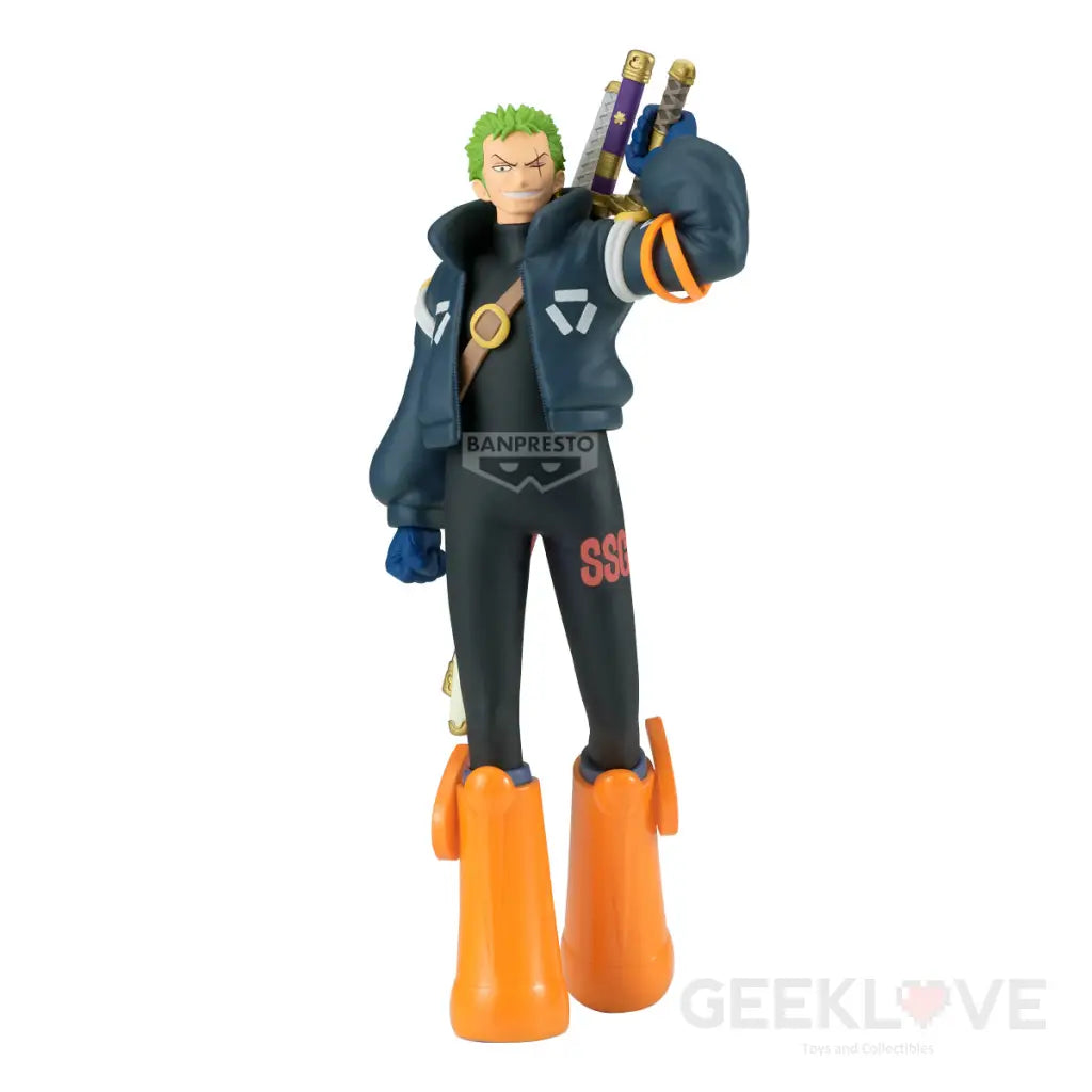 One Piece The Shukko-Roronoa Zoro-Ver.egghead Prize Figure