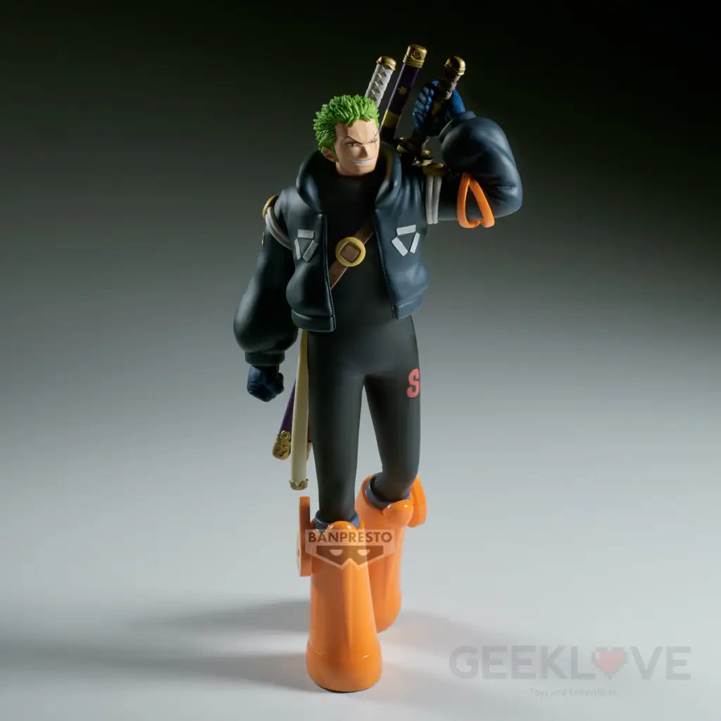 One Piece The Shukko-Roronoa Zoro-Ver.egghead Prize Figure