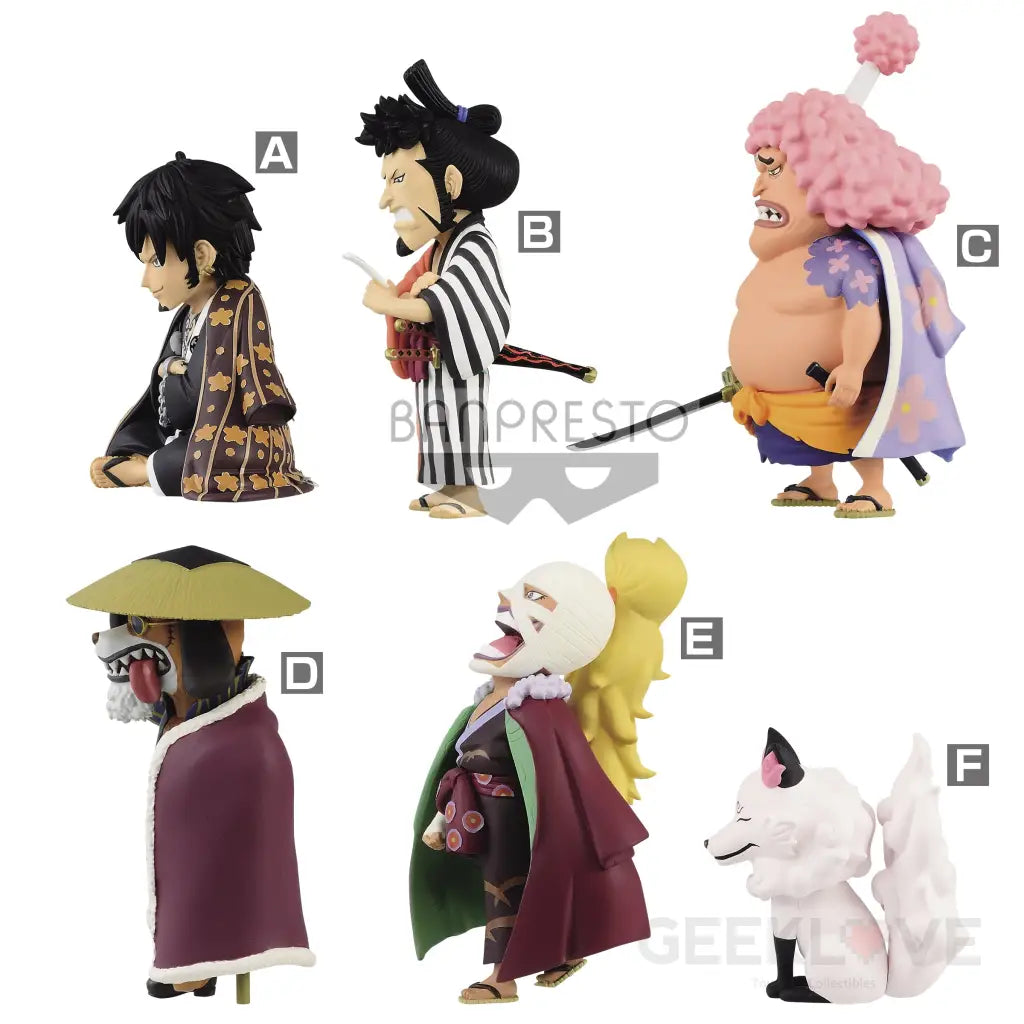One Piece WCF Wano Country Vol.8 Set of 6 Figures - GeekLoveph