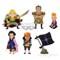 One Piece WCF Wanokuni Kaisouhen Vol.3 Set of 6 Figures - GeekLoveph