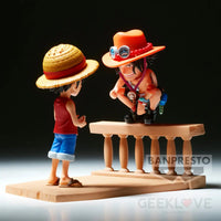 One Piece World Collectable Figure Log Stories Monkey.d.luffy & Portgas.d.ace Pre Order Price Prize