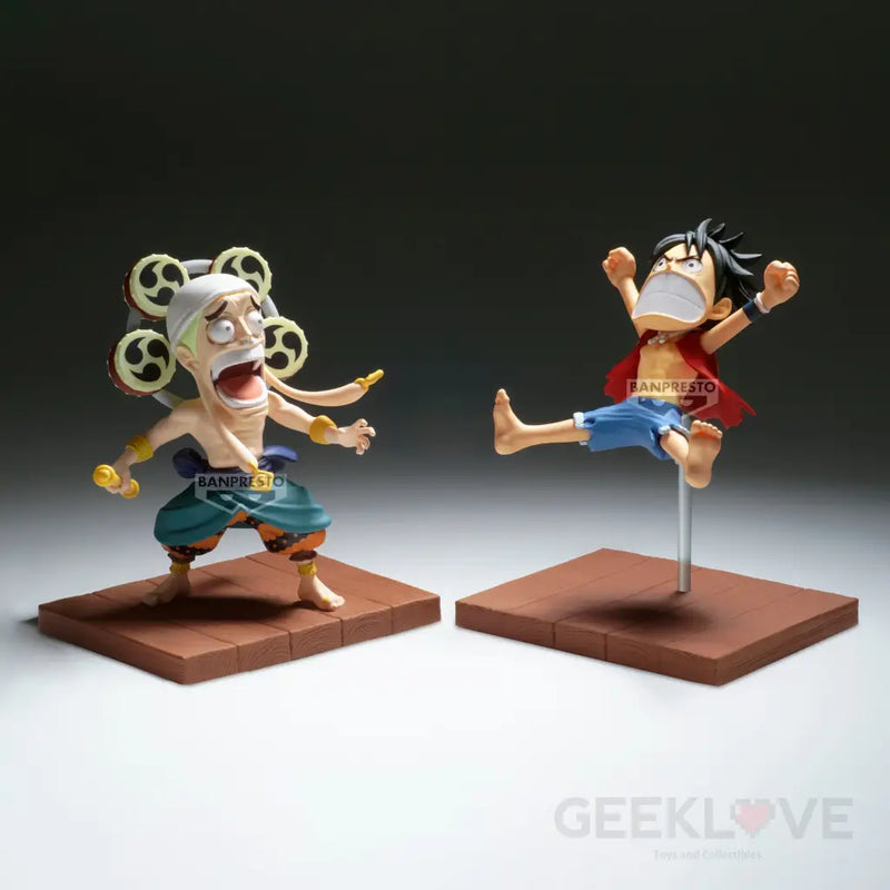 One Piece World Collectable Figure Log StoriesMonkey.D.Luffy & Enel