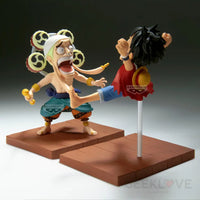 One Piece World Collectable Figure Log Storiesmonkey.d.luffy & Enel Prize Figure