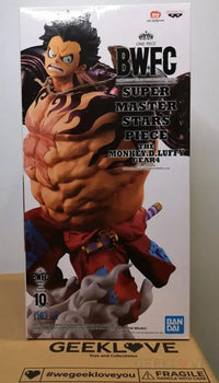 One Piece World Figure Colosseum 3 SMSP Monkey D. Luffy Gear 4 (Brush Ver.) - GeekLoveph