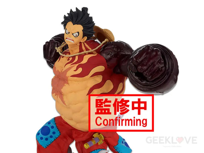 One Piece World Figure Colosseum 3 SMSP Monkey D. Luffy Gear 4 (The Original)