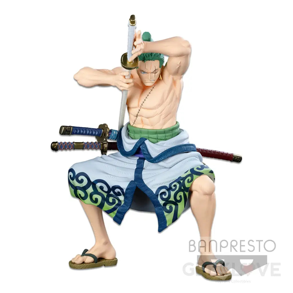 One Piece World Figure Colosseum 3 SMSP Roronoa Zoro (The Original) - GeekLoveph