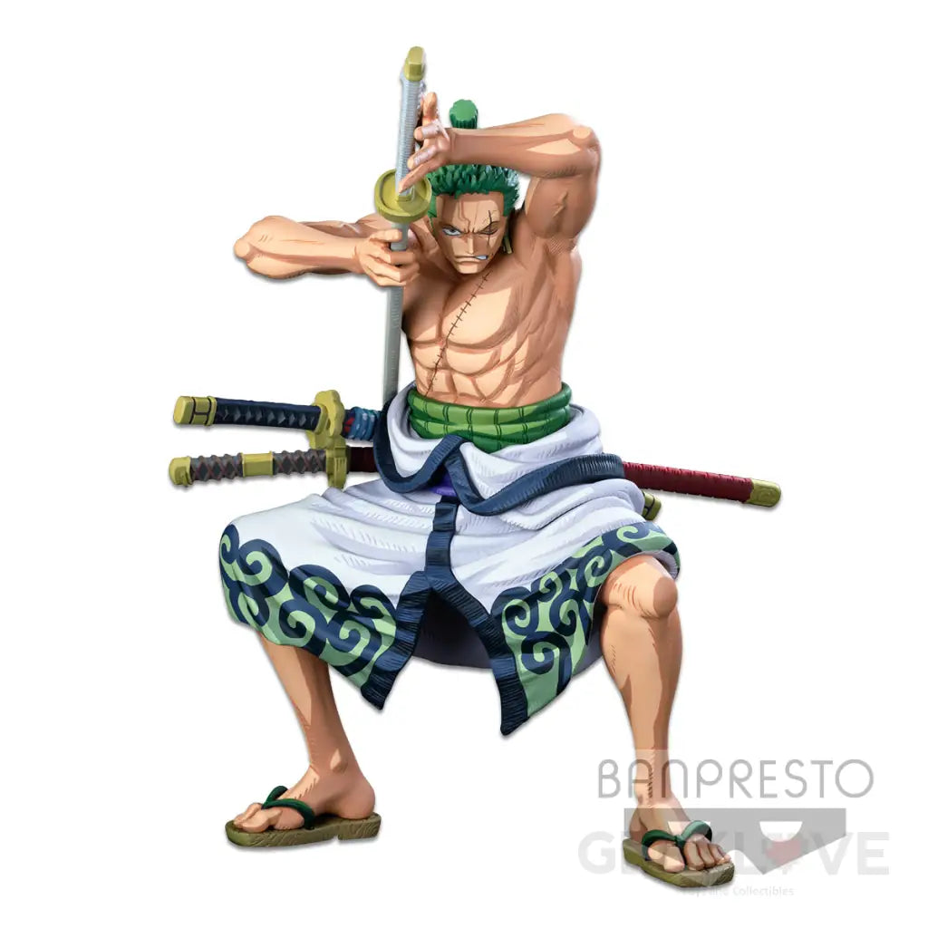 One Piece World Figure Colosseum 3 SMSP Roronoa Zoro (Two Dimensions) - GeekLoveph