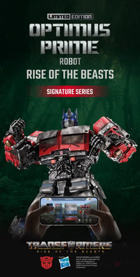 Optimus Prime Rise Of The Beasts Signature Robot (Limited Edition) Action Figure